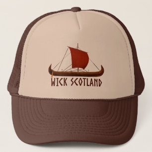 Wick Schotland Viking-schip Trucker Pet