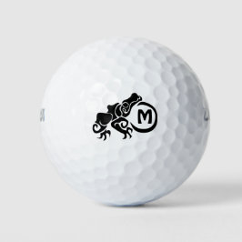 Wick Tribal Frog Monogram Golfballen