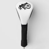 Wick Tribal Frog Monogram Golfheadcover (Voorkant)