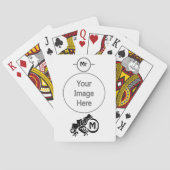 Wick Tribal Frog Monogram Pokerkaarten (Achterkant)