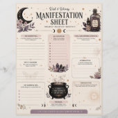 Wick & Whimsy Manifestatieblad Briefhoofd (Voorkant)