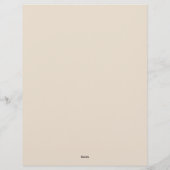 Wick & Whimsy Manifestatieblad Briefhoofd (Achterkant)