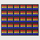 Wick Wick Wack Cadeaupapier (Vlak)