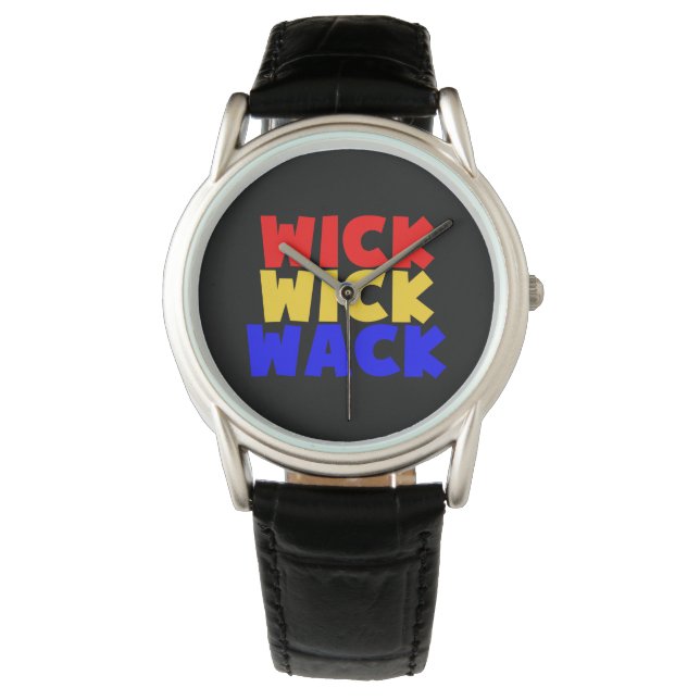 Wick Wick Wack Horloge (Voorkant)