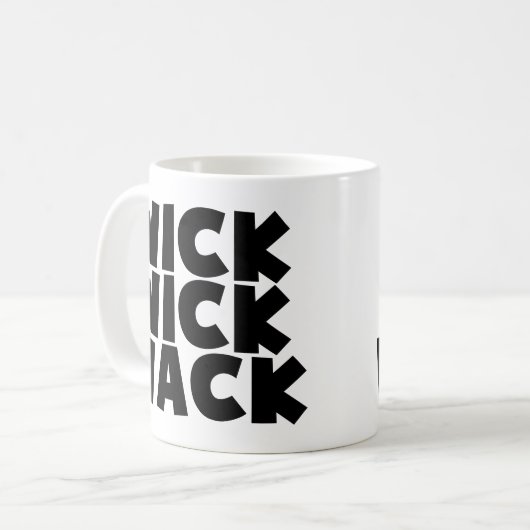Wick Wick Wack Koffiemok (Voorkant links)