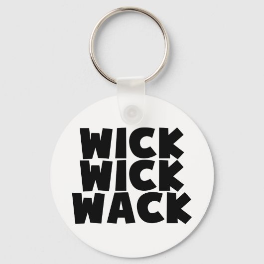 Wick Wick Wack Sleutelhanger (Voorkant)