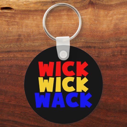 Wick Wick Wack Sleutelhanger (Voorkant)