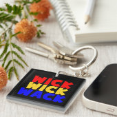 Wick Wick Wack Sleutelhanger (Voorkant Rechts)