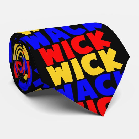 Wick Wick Wack Stropdas (Opgerold)