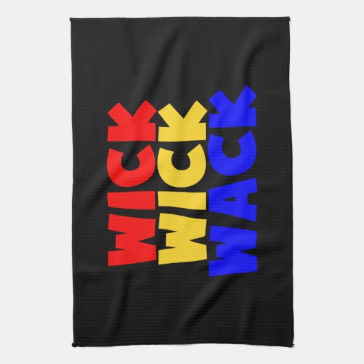 Wick Wick Wack Theedoek (Verticaal)