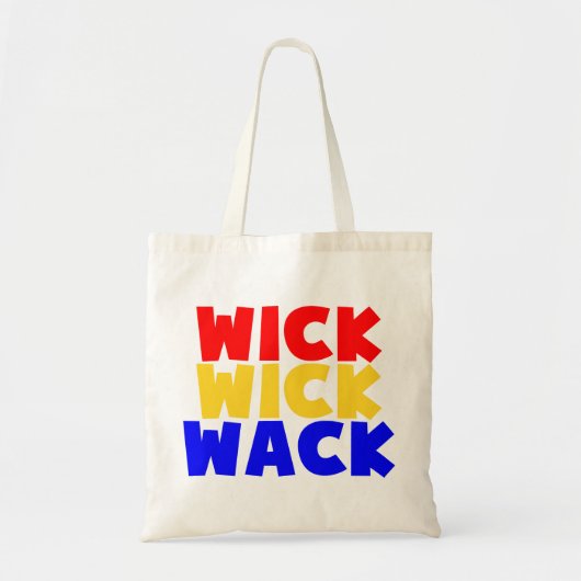 Wick Wick Wack Tote Bag (Voorkant)