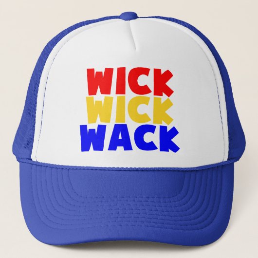 Wick Wick Wack Trucker Pet (Voorkant)