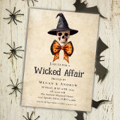 Wicked Affair Halloween  Gothic Skull Kaart