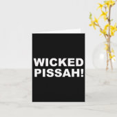 Wicked Ah! Funny Awesome Er New England Kaart (Gele Bloem)