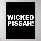 Wicked Ah! Funny Awesome Er New England  Poster (Voorkant)