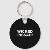 Wicked Ah! Funny Awesome Er New England  Sleutelhanger (Voorkant)