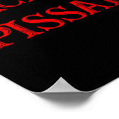 Wicked Ah Funny Er Boston New England Southie  Poster (Hoek)