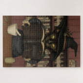 Wicked apotheker Halloween kat puzzel (Horizontaal)