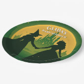 Wicked Baby Shower Plates | Glinda & Elphaba Party Papieren Bordje (Gekanteld)
