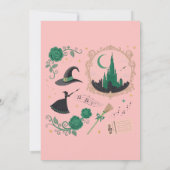 Wicked Birthday Invitation Kaart (Achterkant)