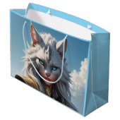 Wicked Blue Eyed Cat Groot Cadeauzakje (Achterkant Gekanteld)