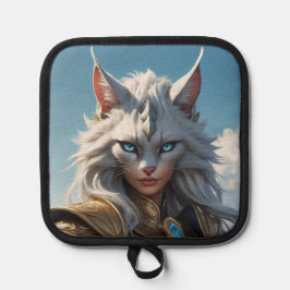 Wicked Blue Eyed Cat Pannenlap