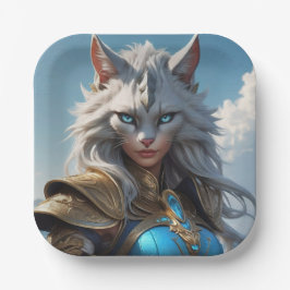 Wicked Blue Eyed Cat Papieren Bordje