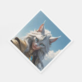 Wicked Blue Eyed Cat Servet (Hoek)