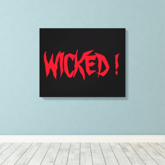 WICKED CANVAS AFDRUK (Insitu (Houten vloer))