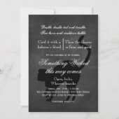 Wicked Cat Halloween uitnodiging (Voorkant)