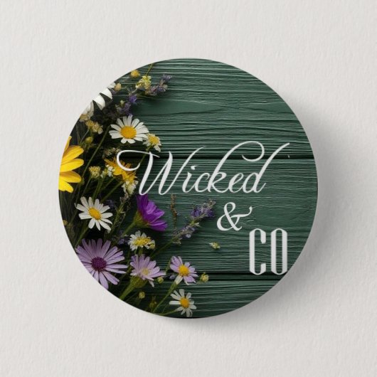 Wicked & CO Button 1 ronde (Voorkant)