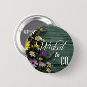 Wicked & CO Button 1 ronde (Voorkant /achterkant)