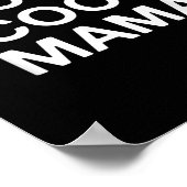 Wicked Cool Mama Funny Mom Poster (Hoek)