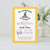 Wicked Cutie Sinaasappel Dot Kind Verjaardag klein Kaart (Staand voorkant)