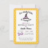 Wicked Cutie Sinaasappel Dot Kind Verjaardag klein Kaart (Voorkant)