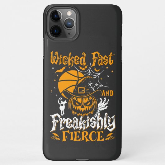 Wicked Fast And Freakishly Fierce Sports Halloween iPhone Hoesje (Achterkant)