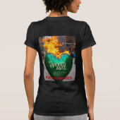Wicked Flame Heart – Bella + Canvas Vrouwen Slim F T-shirt (Achterkant)
