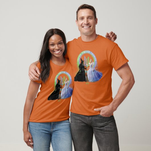 Wicked For Good Glinda and Elphaba Friends Forever T-shirt (Unisex)