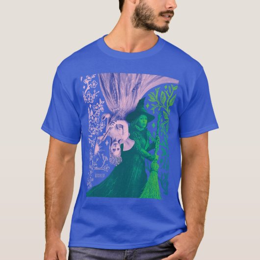 Wicked For Good Glinda and Elphaba in Perfect Cont T-shirt (Voorkant)