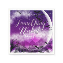 Wicked Fun Halloween Love Moon Wedding