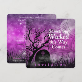 Wicked Fun Halloween Uitnodiging