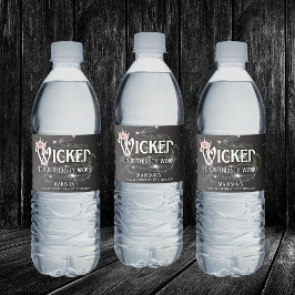 Wicked Fun is een dorstig werk waterflesetiket Waterfles Etiket