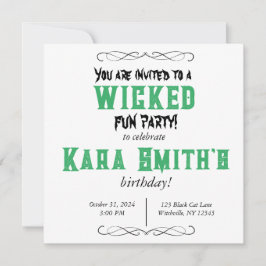 Wicked Fun Party Kaart