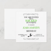 Wicked Fun Party Kaart (Voorkant / Achterkant)