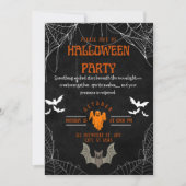 Wicked Ghost Halloween Party Uitnodigen Kaart (Voorkant)