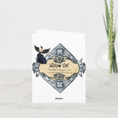 Wicked Girl Halloween Kaart (Achterkant)