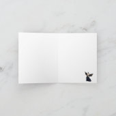 Wicked Girl Halloween Kaart (Binnen)