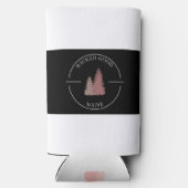 Wicked Good Maine - Roze dennen - Seltzer Coozie (Achterkant)