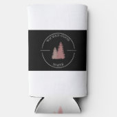 Wicked Good Maine - Roze dennen - Seltzer Coozie (Voorkant)