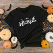 Wicked Halloween grappige heks T-shirt